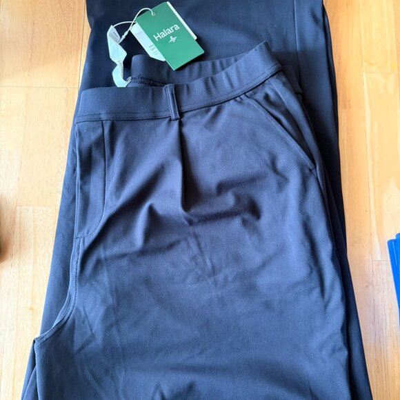 Harala High Waisted Pocket Straight Leg Work Plus Size Pants, 1W, 18W - Picture 3 of 4